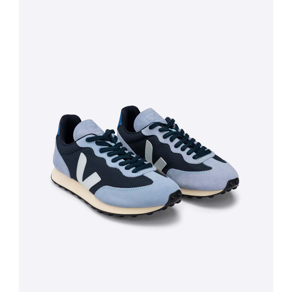 Men's Veja RIO BRANCO ALVEOMESH Running Shoes Blue | ZA 163YXF